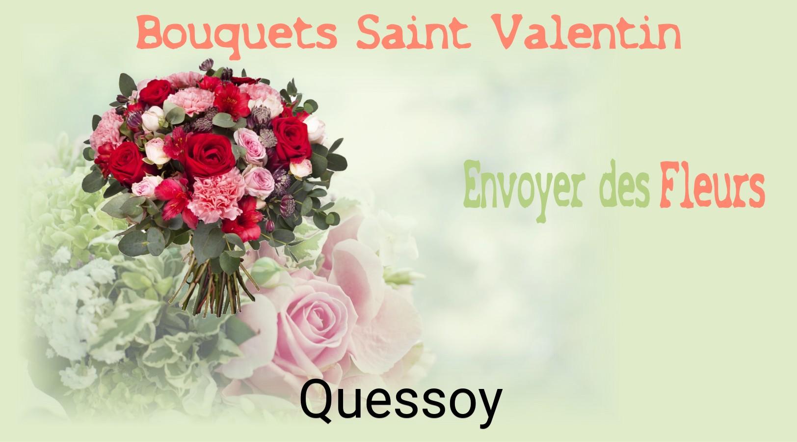 Roses de Saint-Valentin livrées à Quessoy